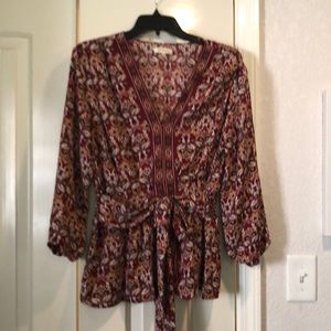 Max Studio sz Large blouse
